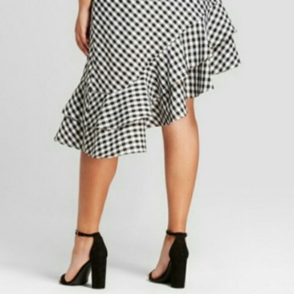 A New Day💜 checkered skirt - Picture 2 of 6